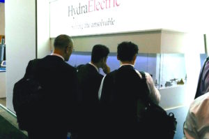 Hydra-Electric sensor and switch display case at #PAS2017